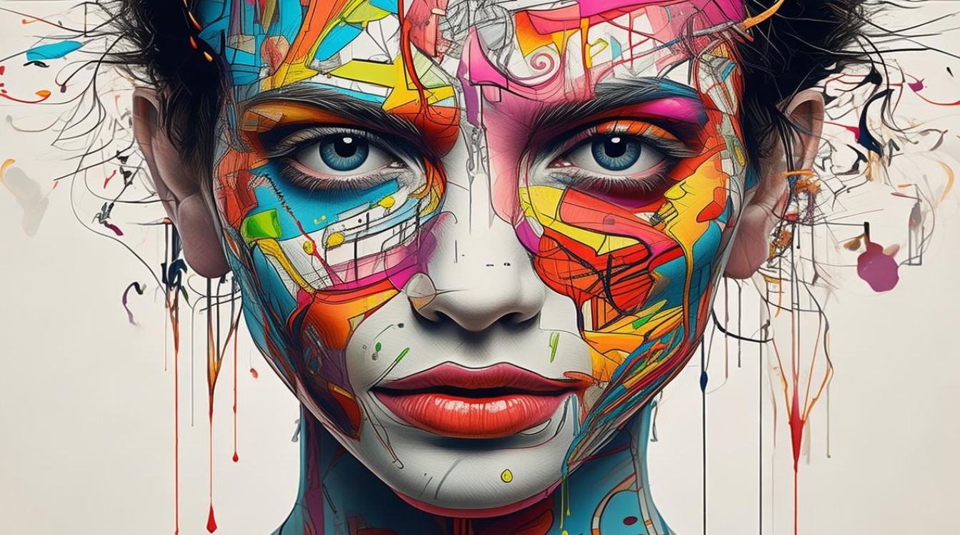 人的创意画，人的创意画图片-图1
