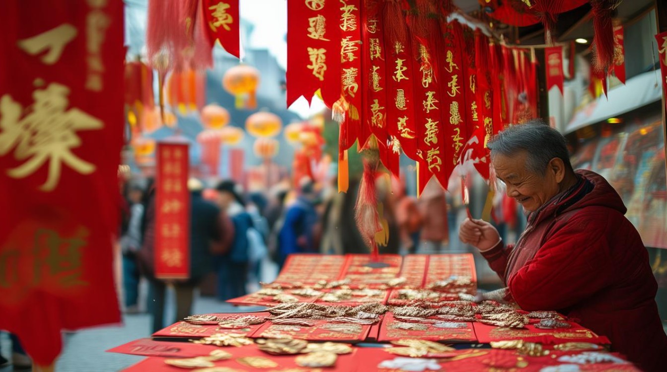 春节卖对联技巧，春节卖对联的技巧-图1