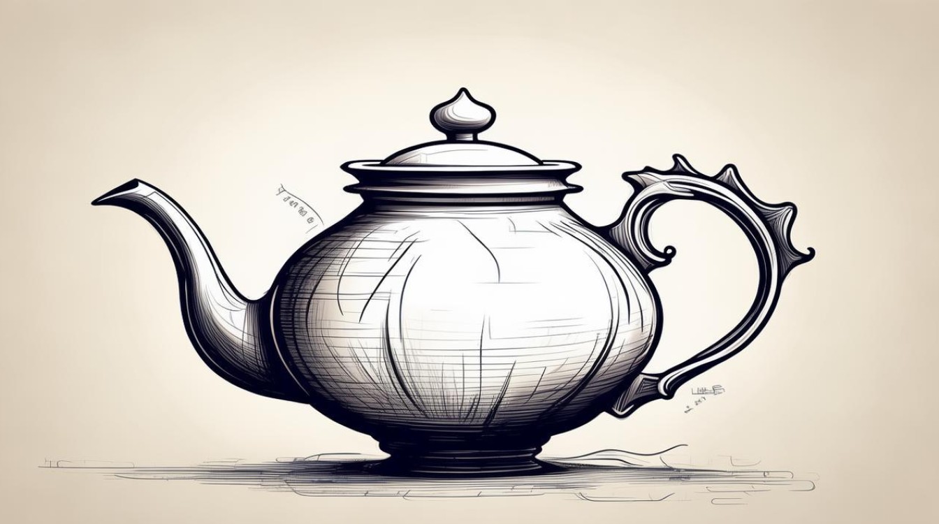 创意茶壶，创意茶壶简笔画-图1