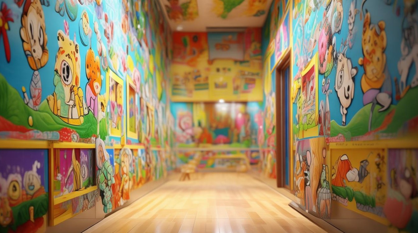 幼儿园走廊创意绘画，幼儿园走廊创意绘画图片-图1