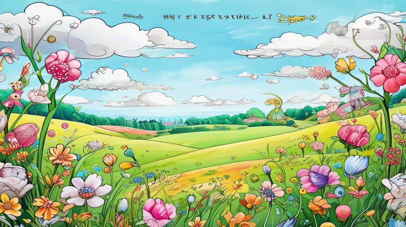 儿童创意画春天，儿童创意画春天的手抄报-图1