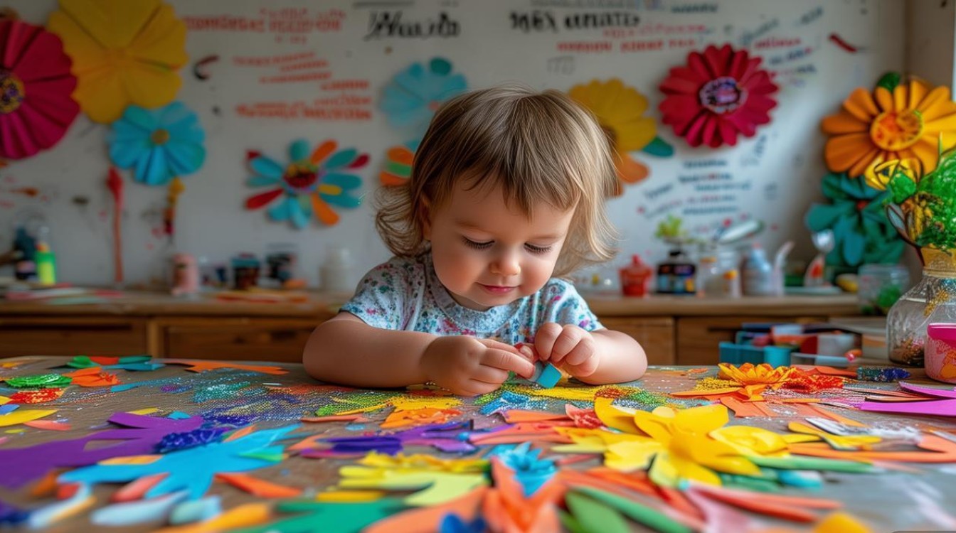 幼儿创意手工制作,如何在家轻松玩出趣味与成长?-图1 幼儿创意手工制作,如何在家轻松玩出趣味与成长?-图1