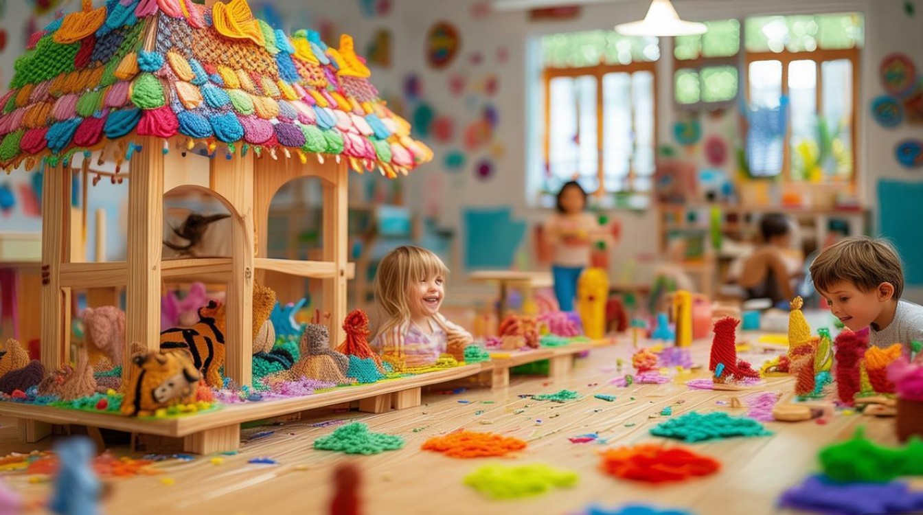 手工幼儿园创意，如何用简单材料做出让孩子尖叫的作品？-图1