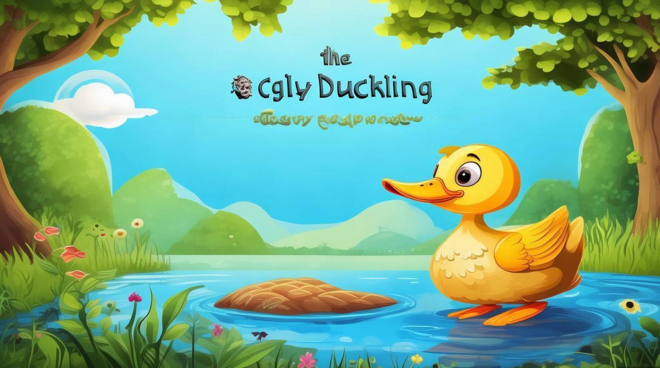 丑小鸭创意儿童画,如何引导孩子画出独特故事?-图1 丑小鸭创意儿童画,如何引导孩子画出独特故事?-图1