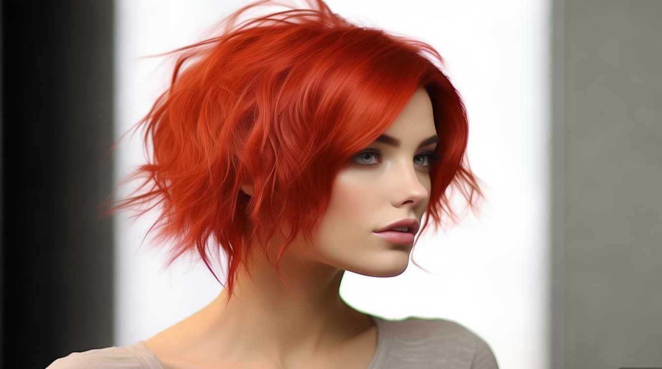 女士短发创意发型,怎么选才显脸小又时髦?-图1 女士短发创意发型,怎么选才显脸小又时髦?-图1