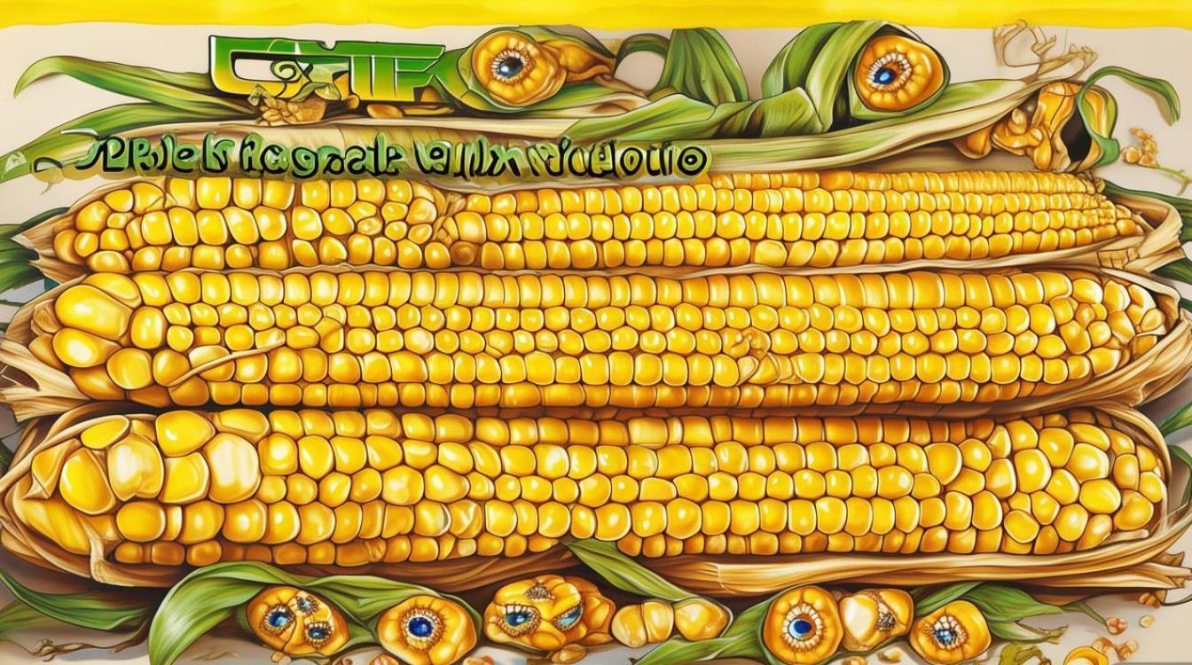 玉米儿童创意画-图1