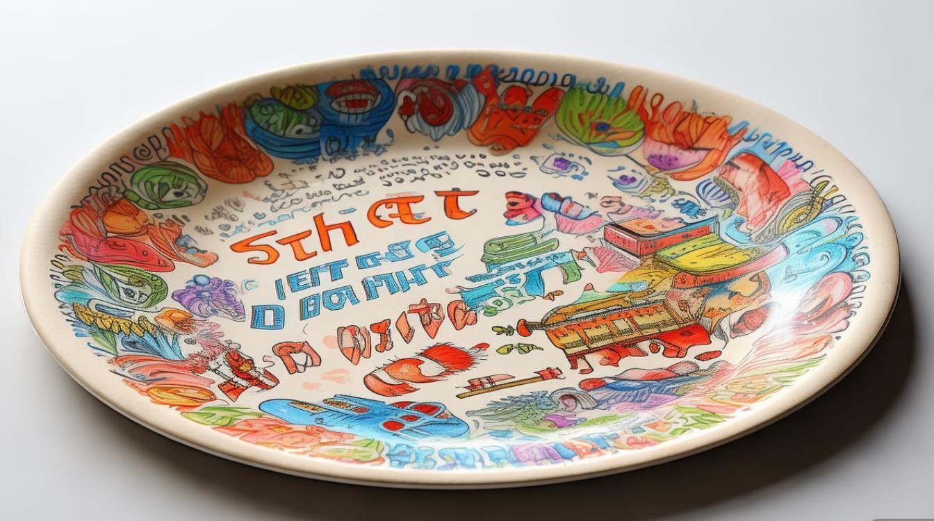 手绘纸盘创意-图1 手绘纸盘创意-图1