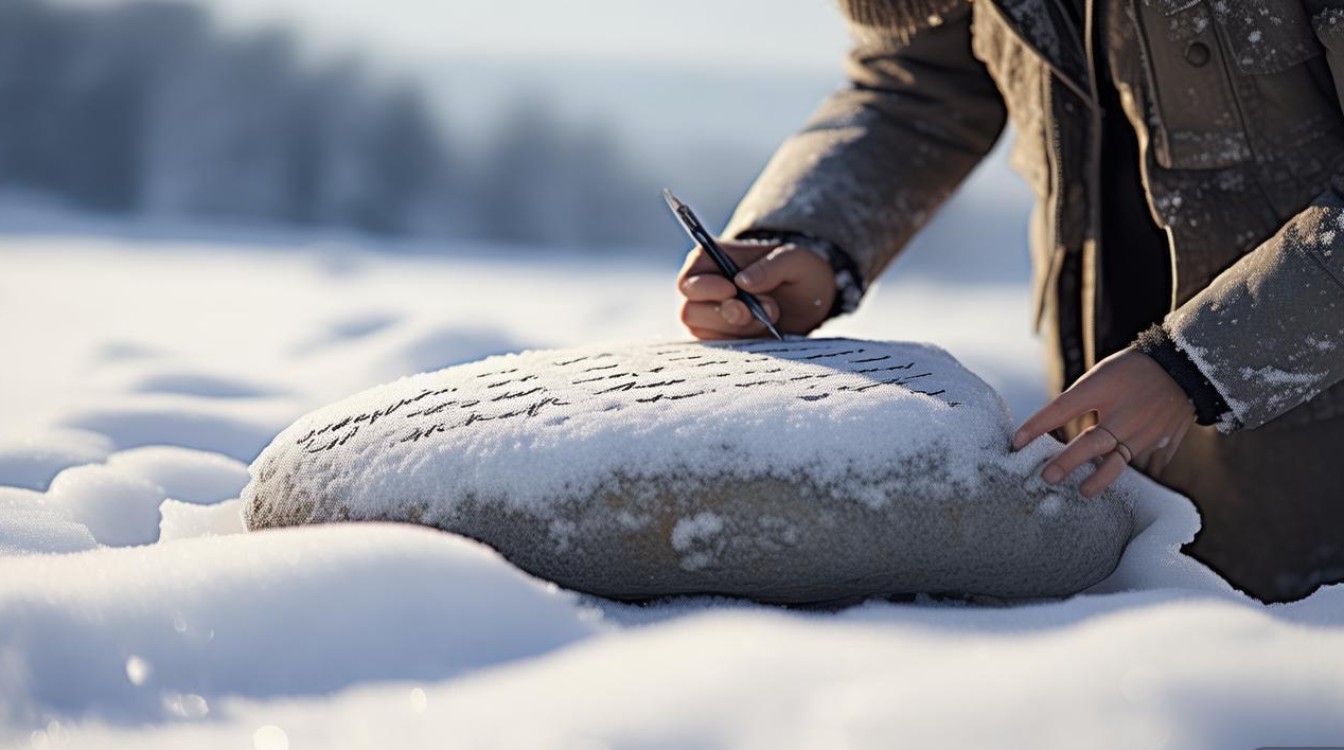 雪地创意写字,用什么工具能写出最清晰又持久的字?-图1 雪地创意写字,用什么工具能写出最清晰又持久的字?-图1
