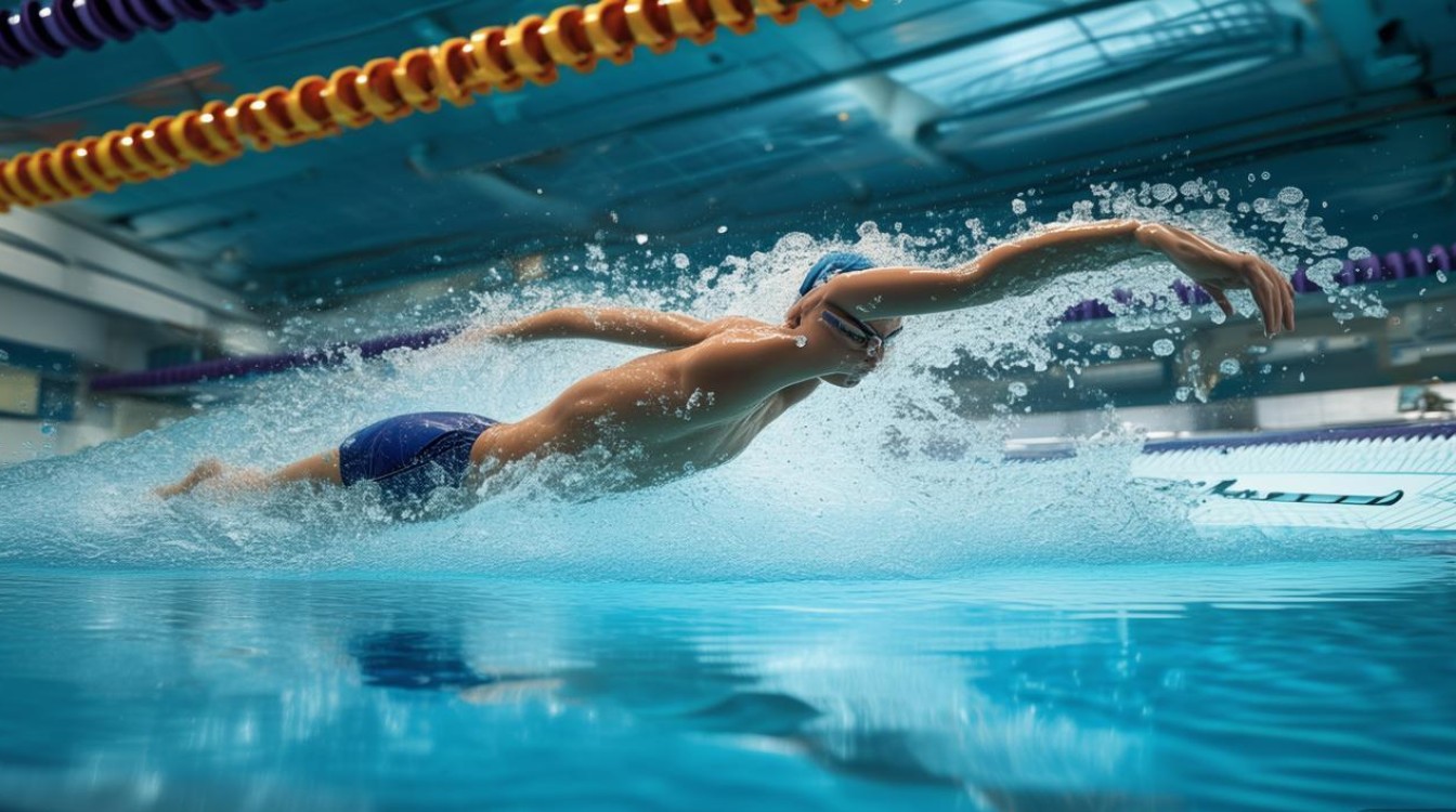 游泳池蛙泳掉头技巧-图1 游泳池蛙泳掉头技巧-图1