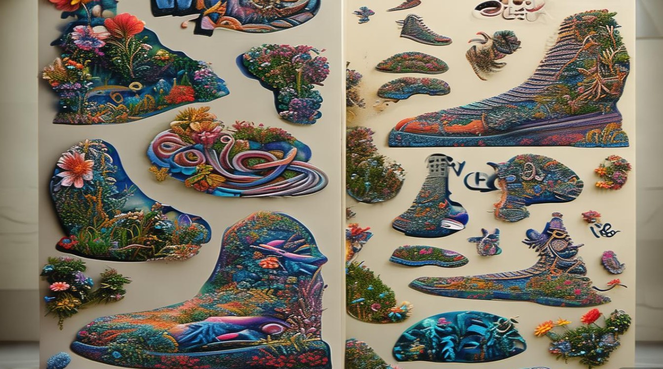 鞋印创意画爆红！你get到这种新潮艺术了吗？-图1