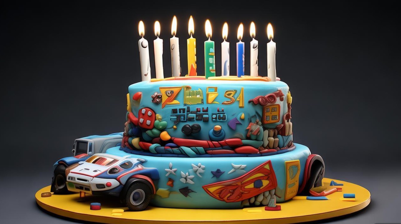 2025男生生日蛋糕创意图片，哪种最火？-图1