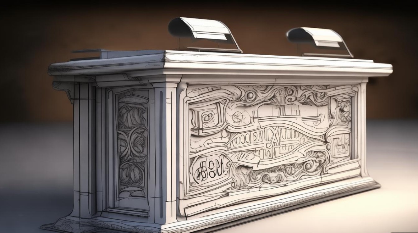 创意收银台手绘-图1