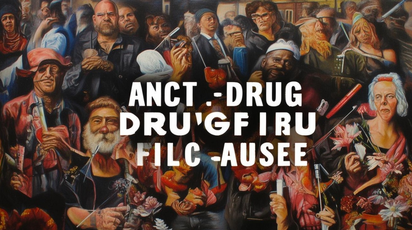 禁毒创意绘画-图1