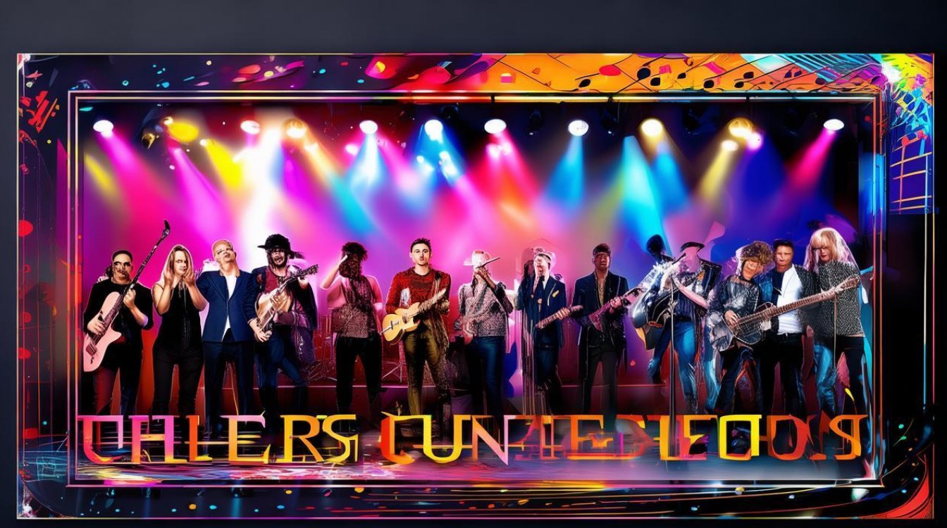 唱歌创意海报-图1