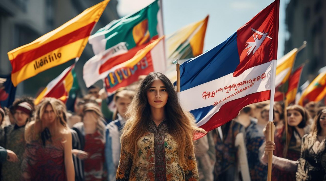 旗帜创意合影为何成当下最火打卡新方式？-图1