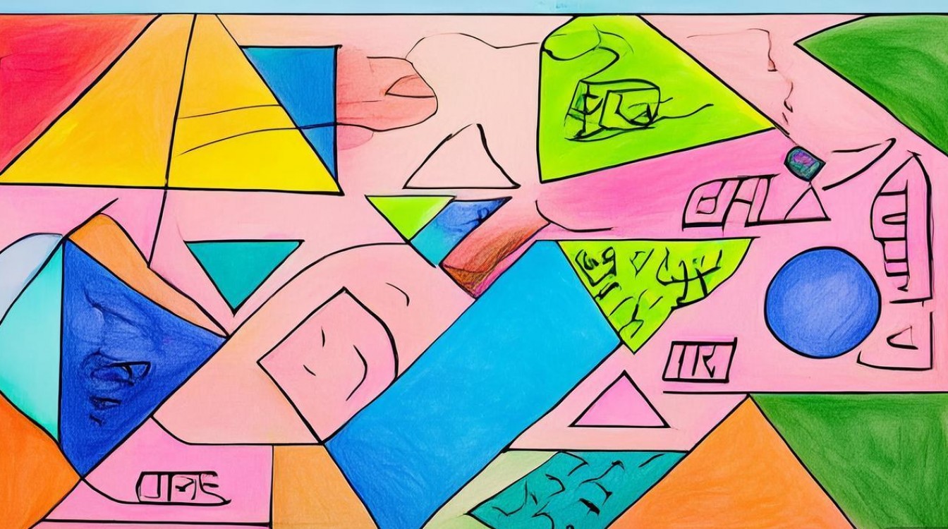 二年级几何图形创意画-图1 二年级几何图形创意画-图1