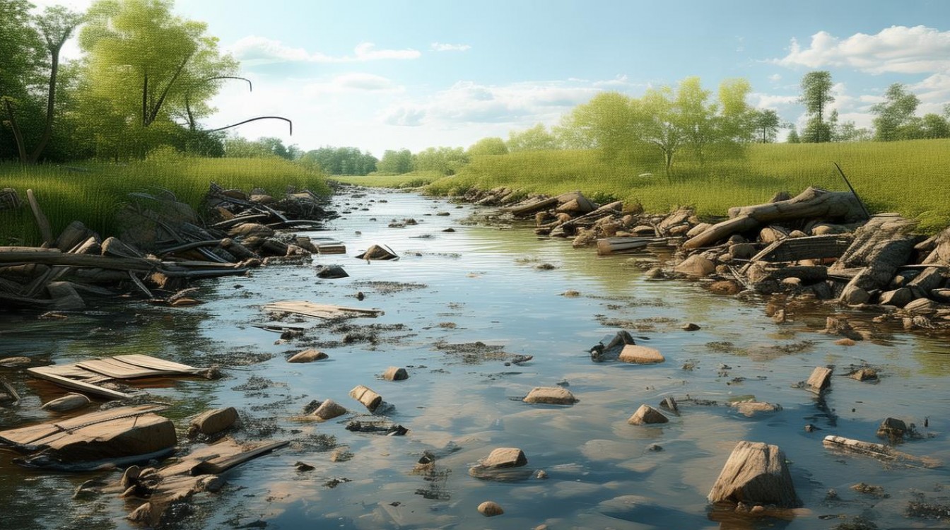 水污染创意画,艺术能否唤醒环保行动?-图1 水污染创意画,艺术能否唤醒环保行动?-图1