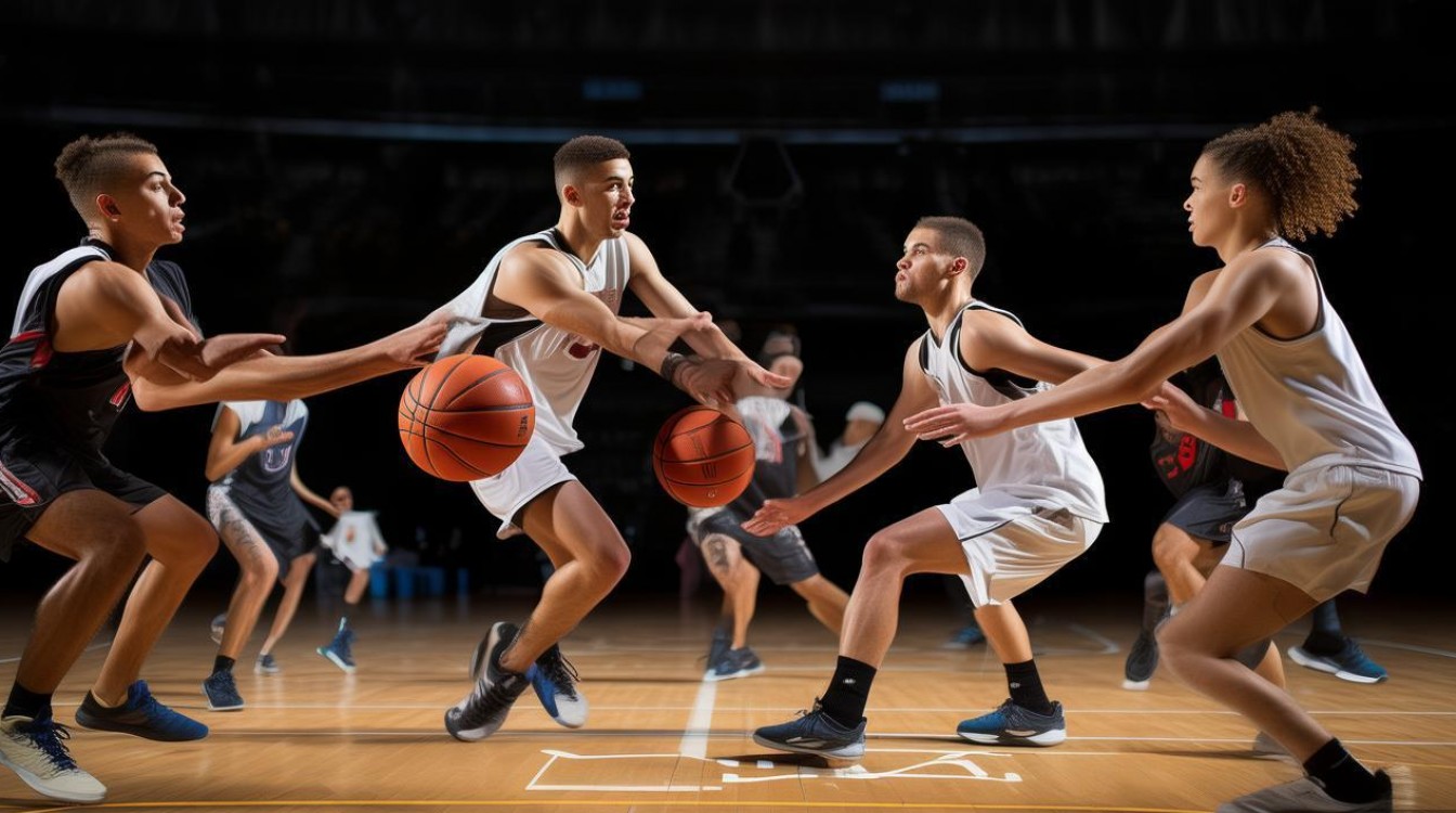 2025最新运球接力技巧，如何提升团队配合速度？-图1