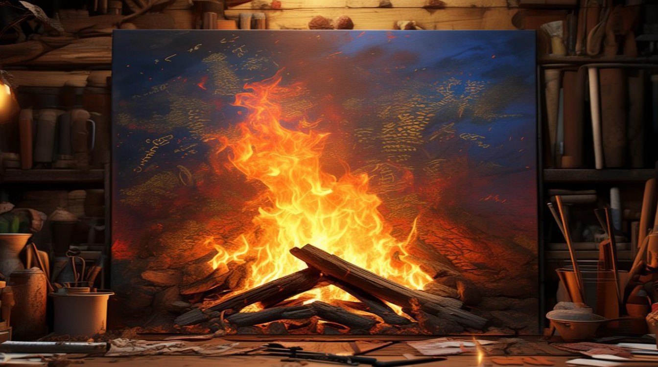 烤火绘画火了?冬天取暖新方式还是安全隐患?-图1 烤火绘画火了?冬天取暖新方式还是安全隐患?-图1