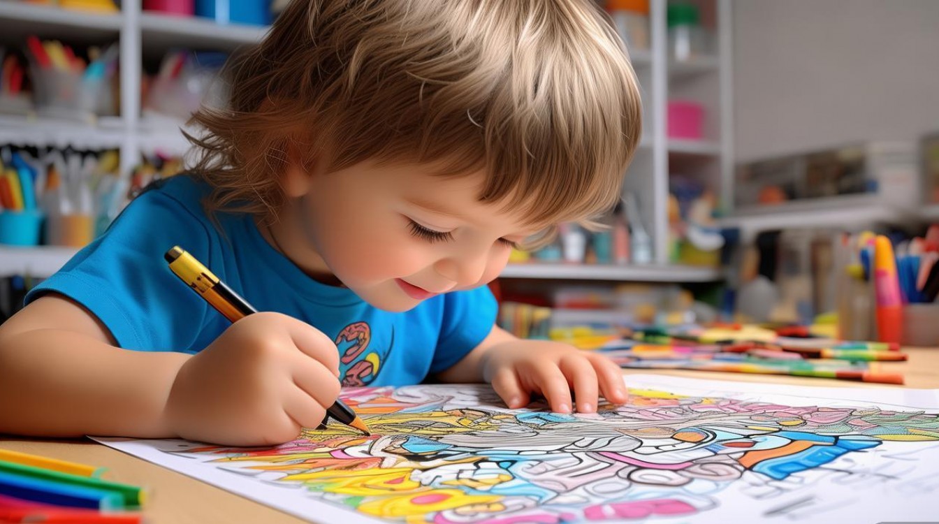 儿童绘画涂色技巧-图1 儿童绘画涂色技巧-图1