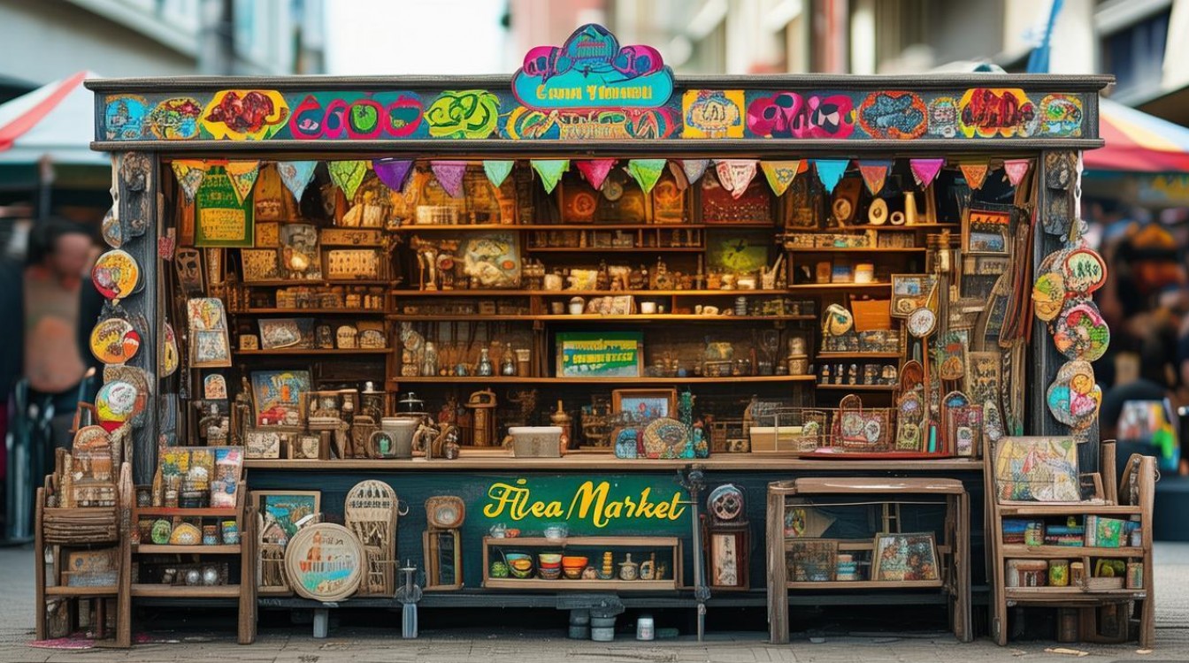 2025最新跳蚤市场创意展台,这些设计灵感你get了吗?-图1 2025最新跳蚤市场创意展台,这些设计灵感你get了吗?-图1