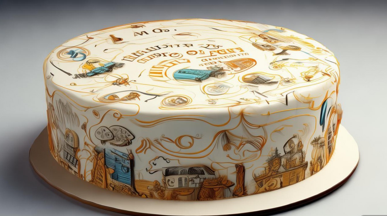 2025年蛋糕创意图形设计趋势,如何突破视觉新边界?-图1 2025年蛋糕创意图形设计趋势,如何突破视觉新边界?-图1