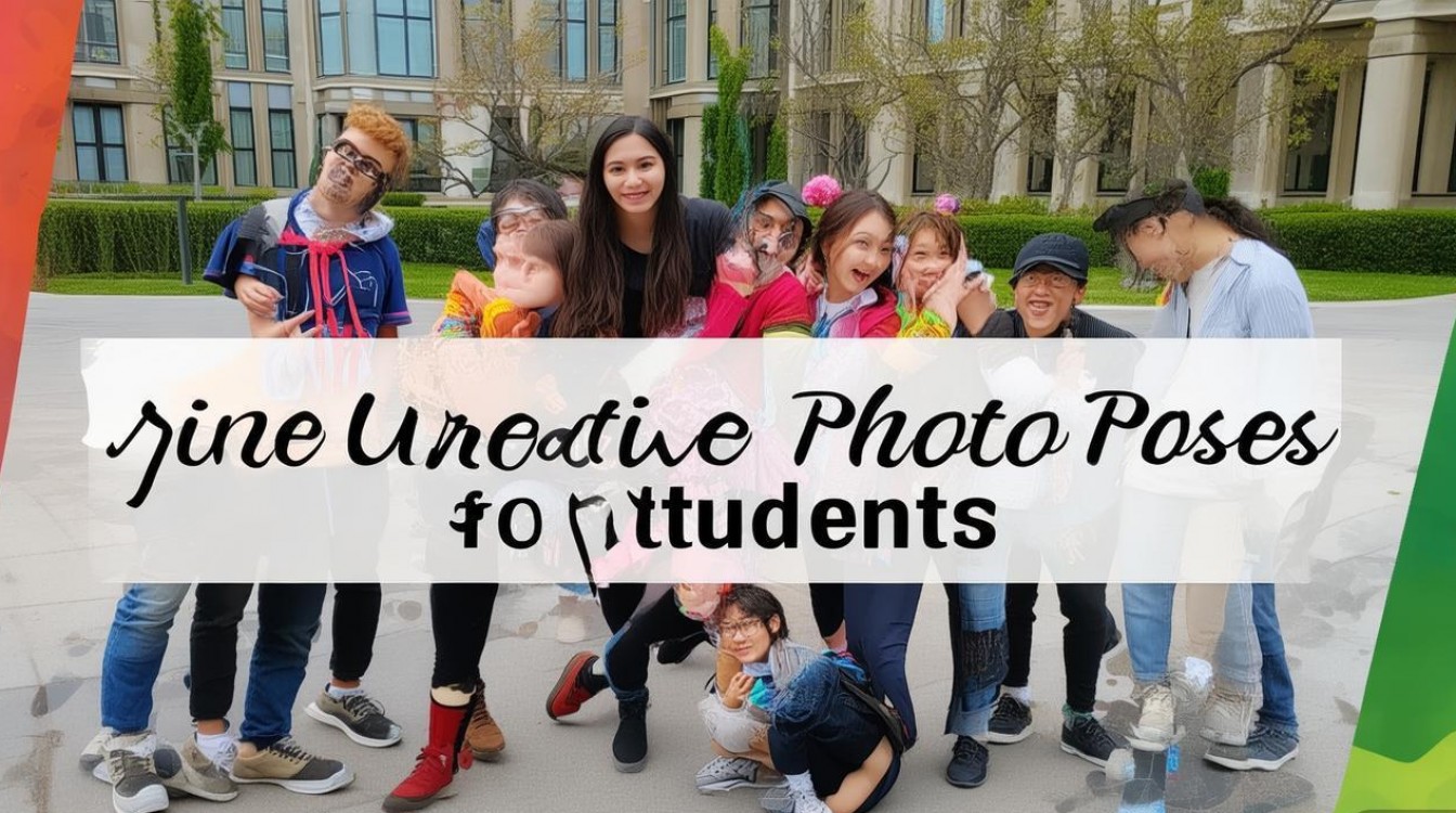 九人毕业照怎么拍?学生党创意姿势速get!-图1 九人毕业照怎么拍?学生党创意姿势速get!-图1