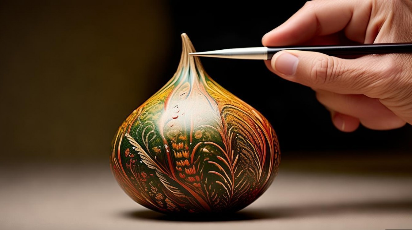 2025年葫芦手绘着色技巧有哪些新趋势?-图1 2025年葫芦手绘着色技巧有哪些新趋势?-图1