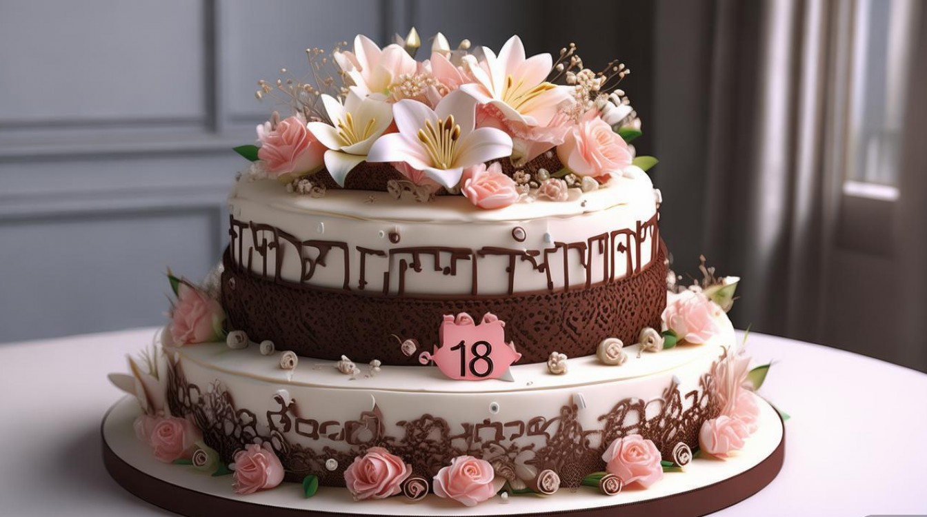 2025年18岁生日蛋糕创意设计,这5个灵感能火吗?-图1 2025年18岁生日蛋糕创意设计,这5个灵感能火吗?-图1