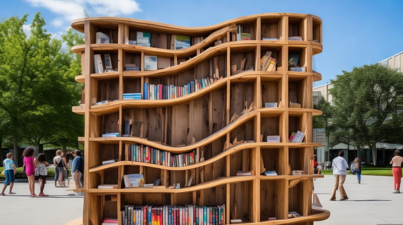 2025校园创意书架设计灵感,这些图片能直接抄作业吗?-图1 2025校园创意书架设计灵感,这些图片能直接抄作业吗?-图1