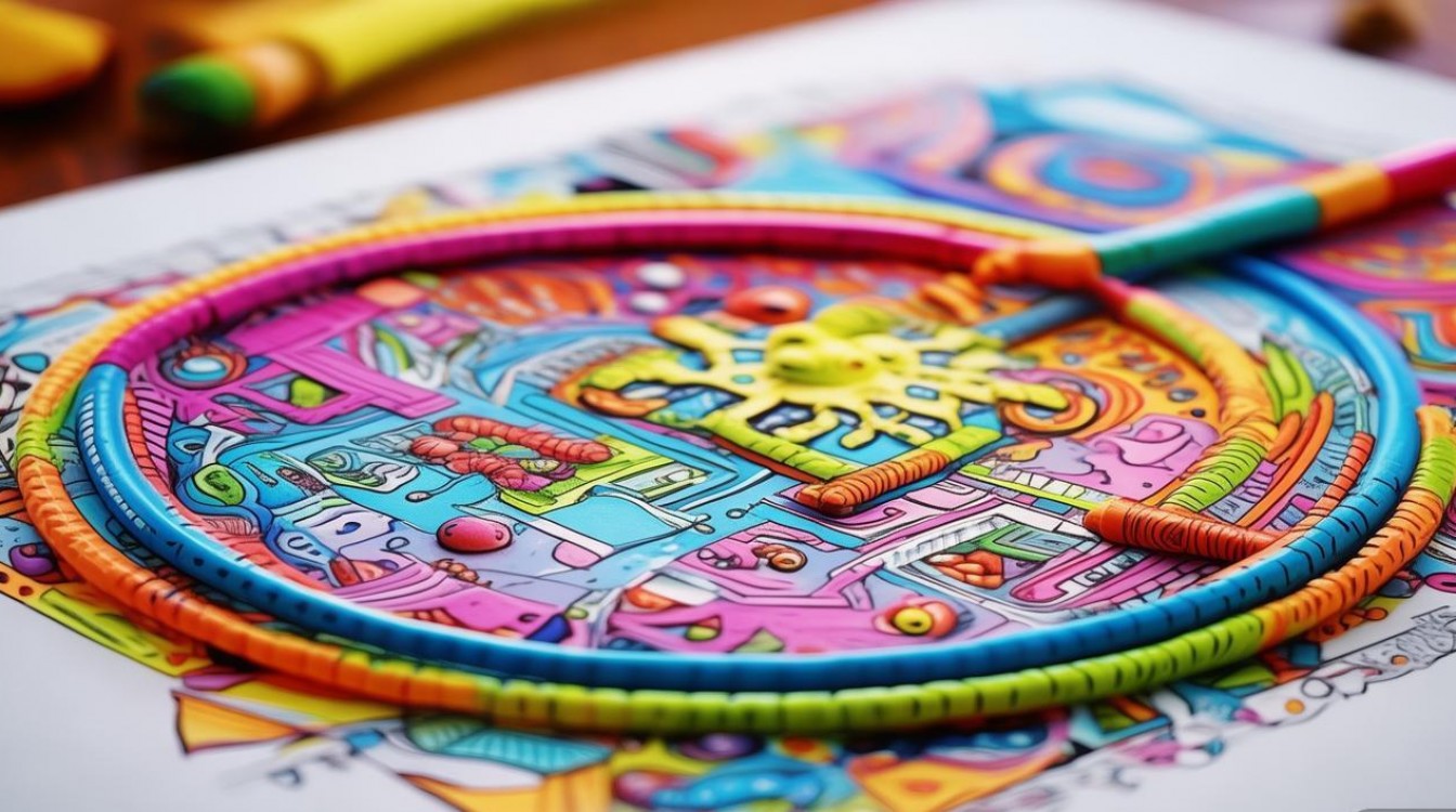 2025最新呼啦圈创意儿童画,这些玩法你get了吗?-图1 2025最新呼啦圈创意儿童画,这些玩法你get了吗?-图1