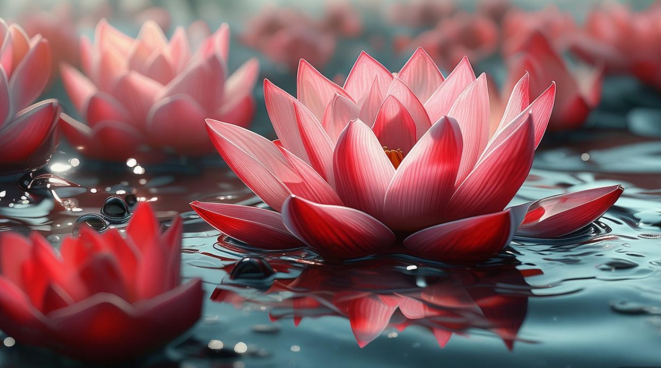 荷花图形创意,2025年设计新趋势如何突破联想边界?-图1 荷花图形创意,2025年设计新趋势如何突破联想边界?-图1