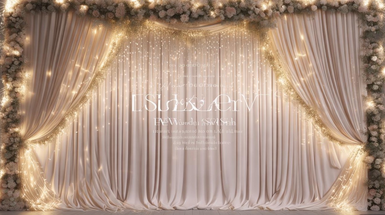 2025创意婚礼背景图怎么选?最新趋势+实用技巧!-图1 2025创意婚礼背景图怎么选?最新趋势+实用技巧!-图1