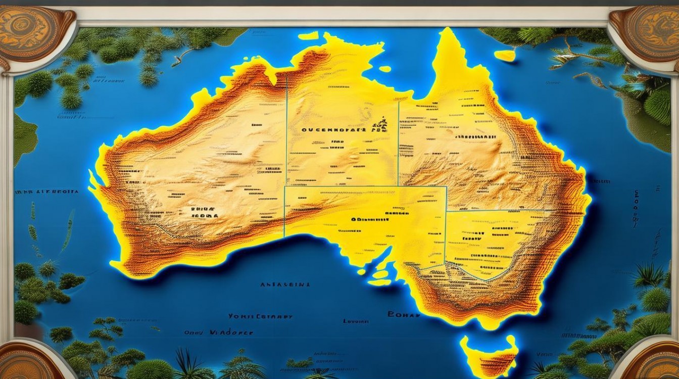 澳大利亚新版地图引争议,创意还是篡改?-图1 澳大利亚新版地图引争议,创意还是篡改?-图1