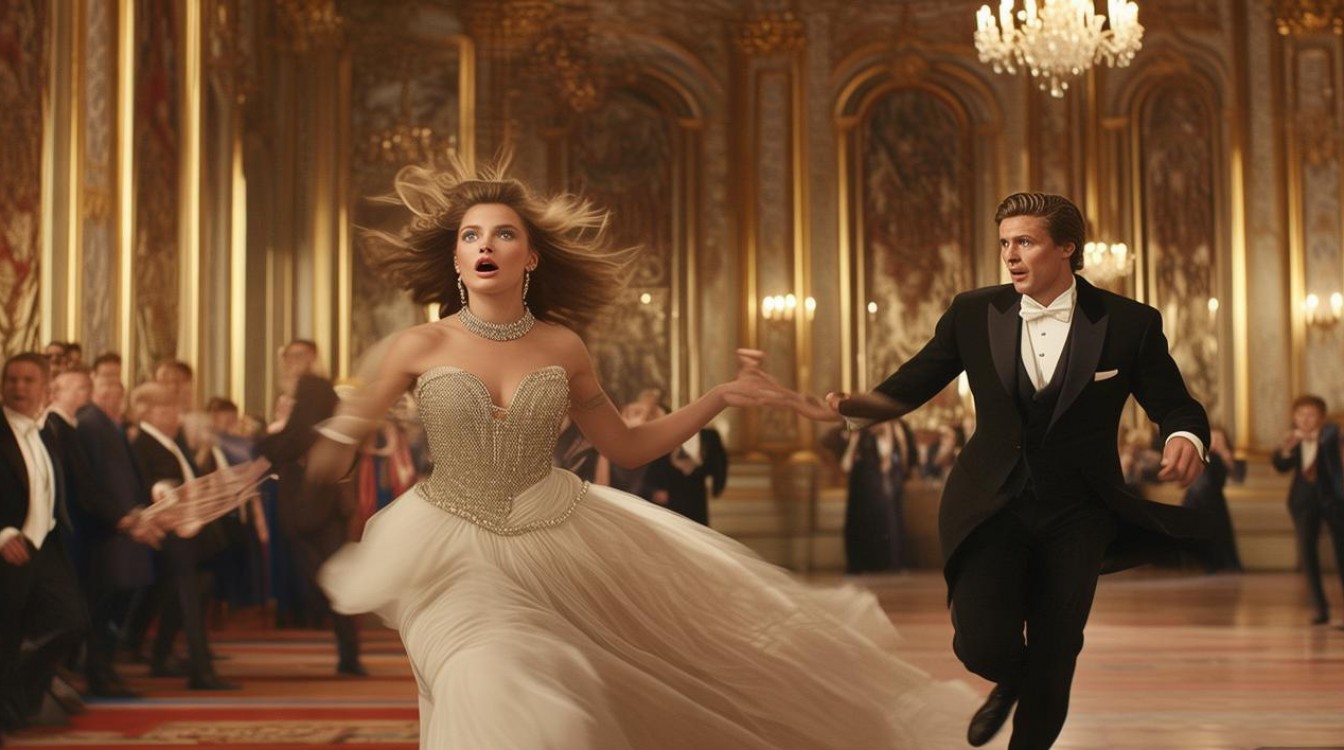 创意香水广告女主舞会逃跑，男主追？-图1