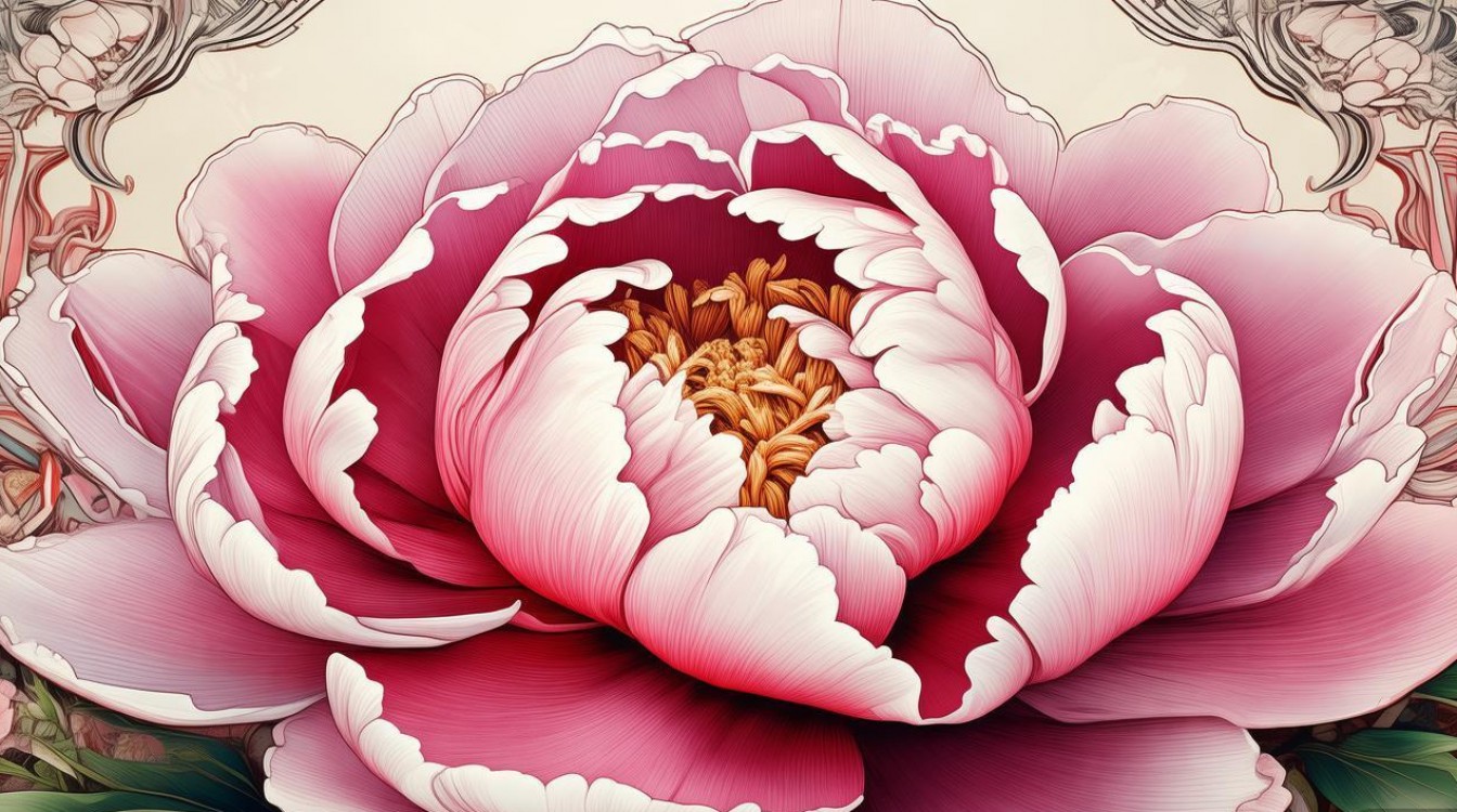 牡丹创意图形2025最新设计趋势是什么？-图1