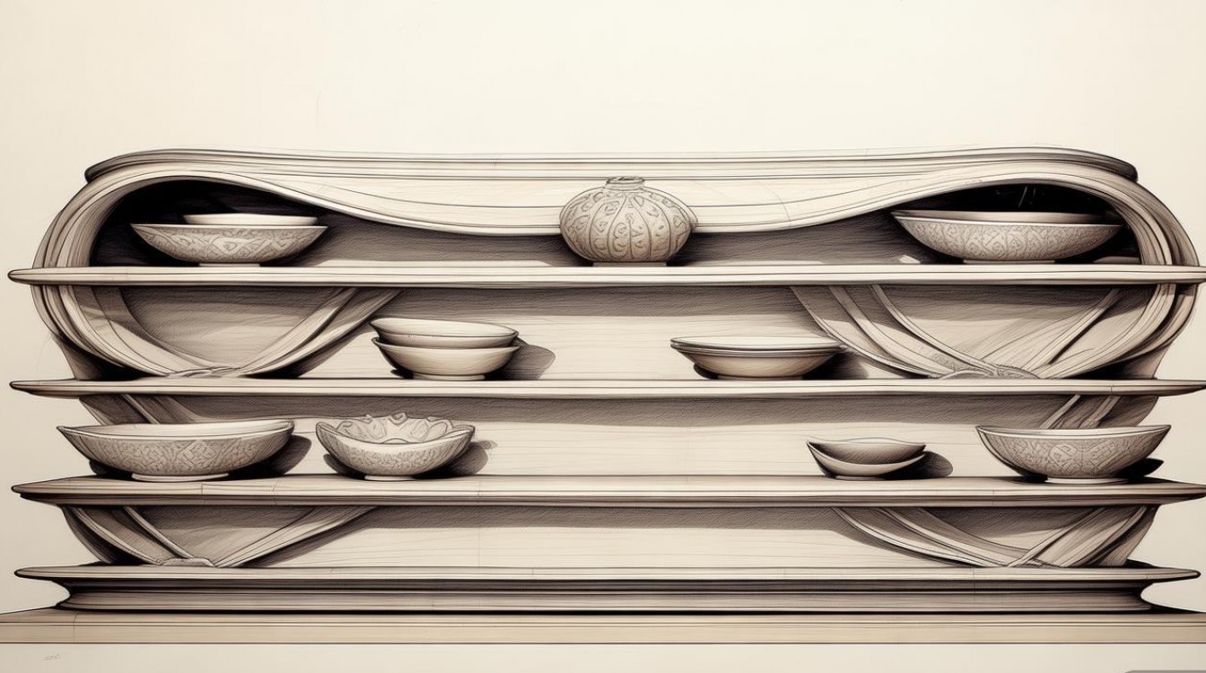 创意碗架手绘图火了？这款设计真能解决收纳痛点？-图1