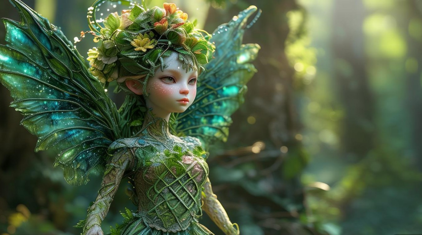 2025森系精灵造型创意大赏，今年流行什么新风格？-图1