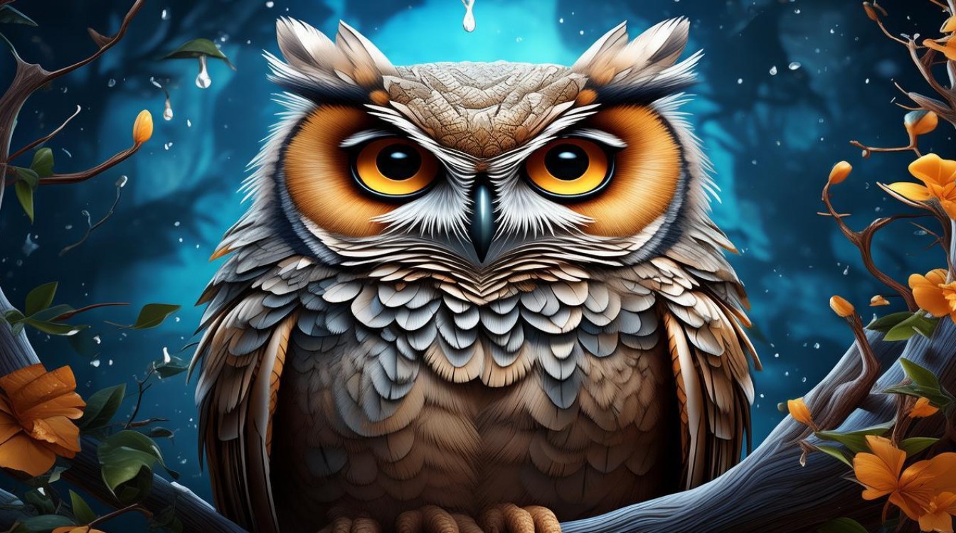 猫头鹰创意,猫头鹰创意画-图1 猫头鹰创意,猫头鹰创意画-图1