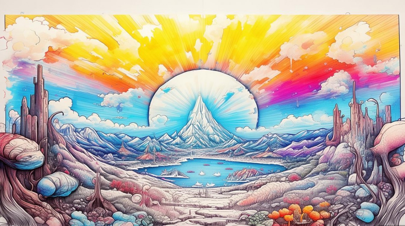 创意梦想,创意梦想为主题素描画-图1 创意梦想,创意梦想为主题素描画-图1