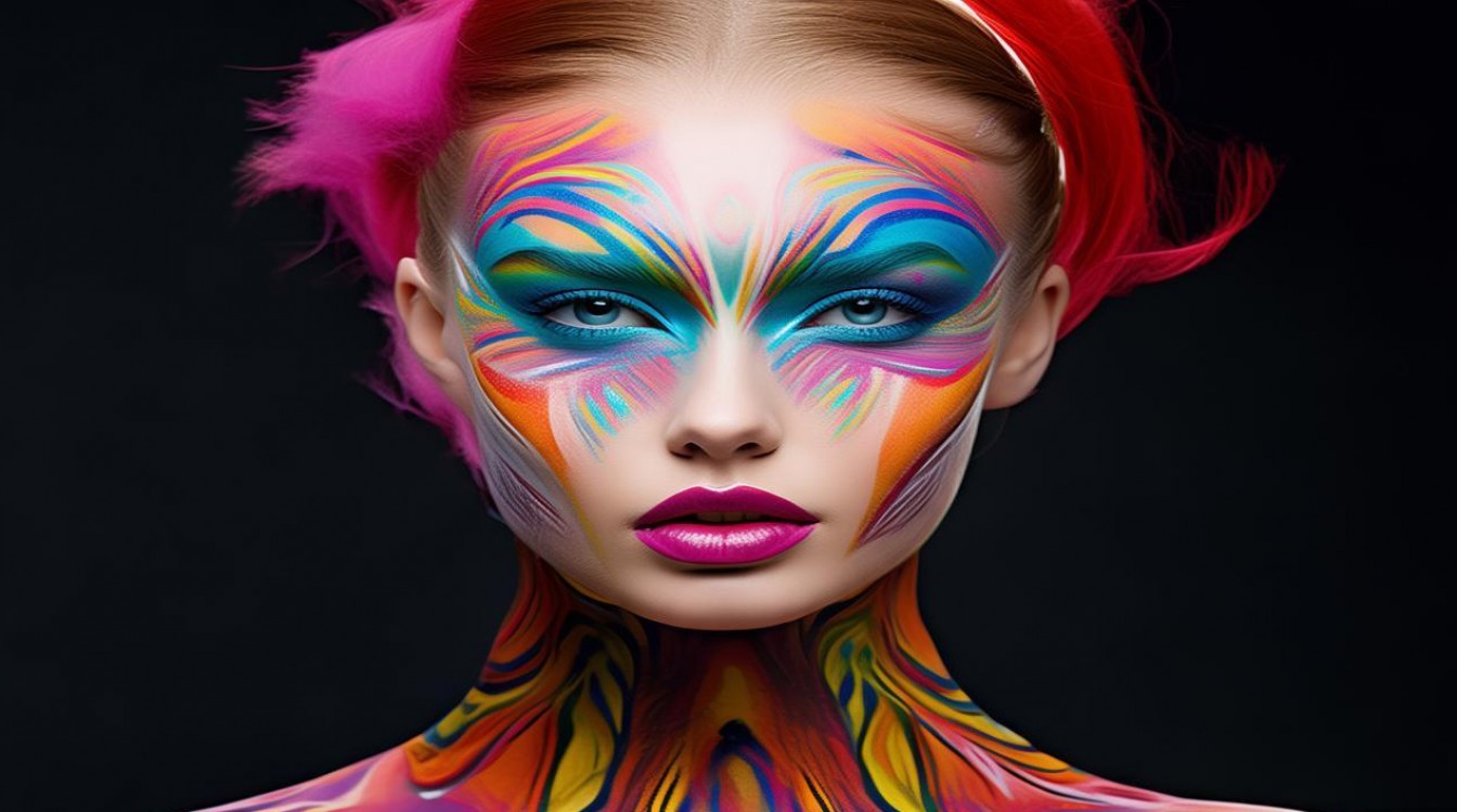 创意妆整体造型重要组成部分有哪些?-图1 创意妆整体造型重要组成部分有哪些?-图1