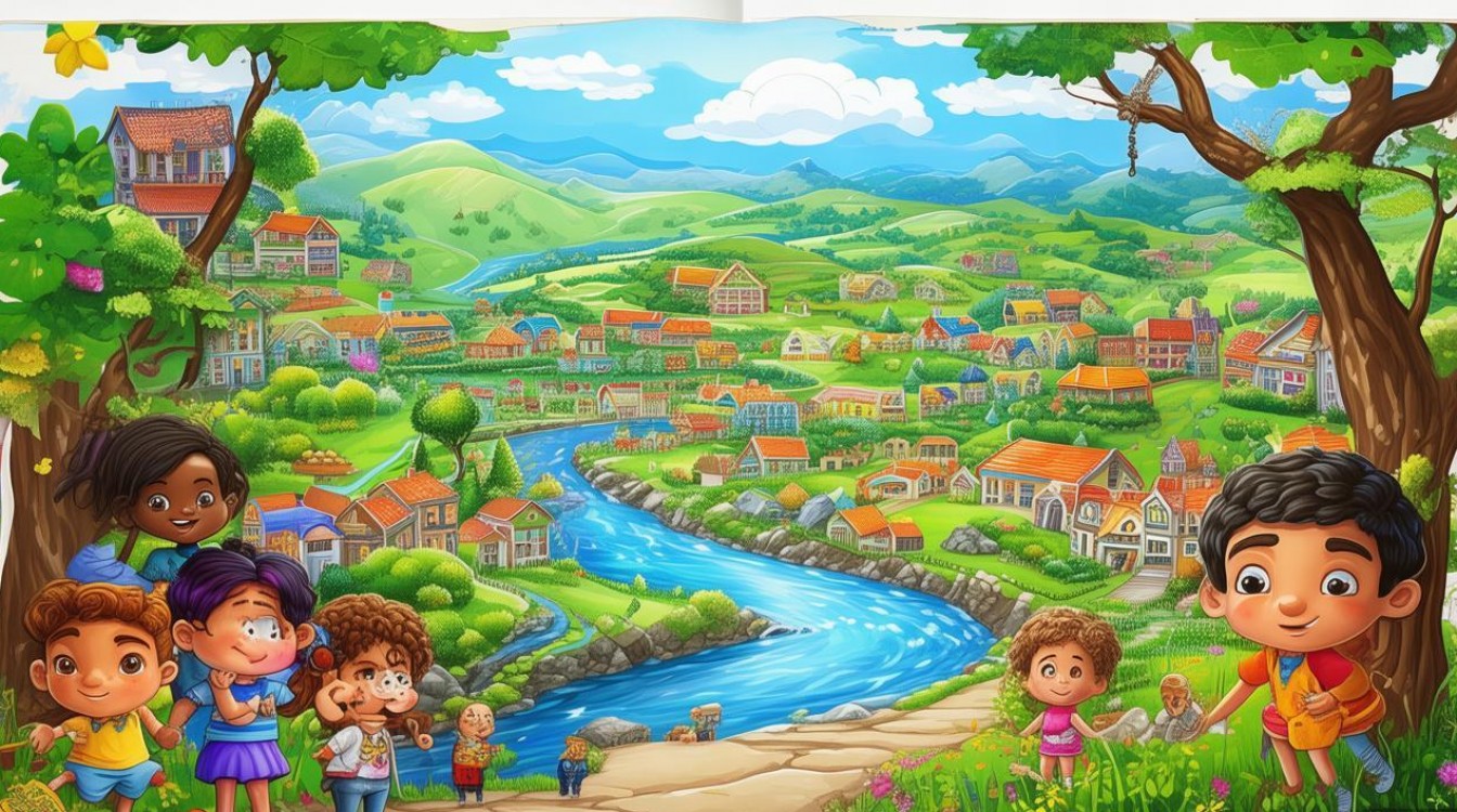 2025年最新儿童画展,如何用创意画笔描绘美丽家乡?-图1 2025年最新儿童画展,如何用创意画笔描绘美丽家乡?-图1