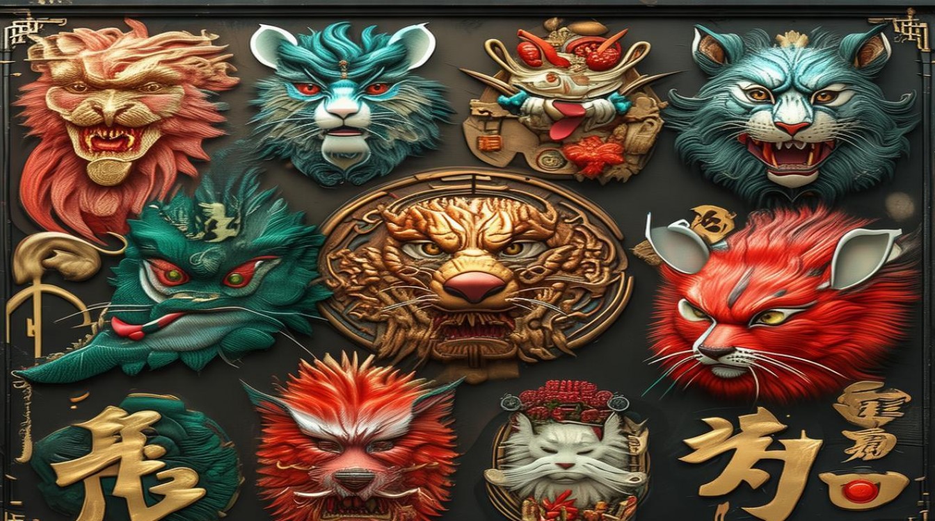 十二生肖创意画,十二生肖创意画作品-图1 十二生肖创意画,十二生肖创意画作品-图1