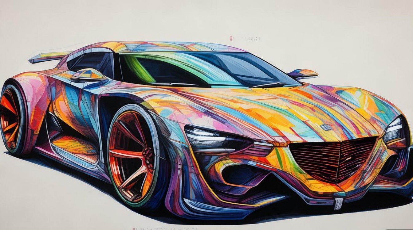 2025年创意汽车画有哪些新趋势?-图1 2025年创意汽车画有哪些新趋势?-图1
