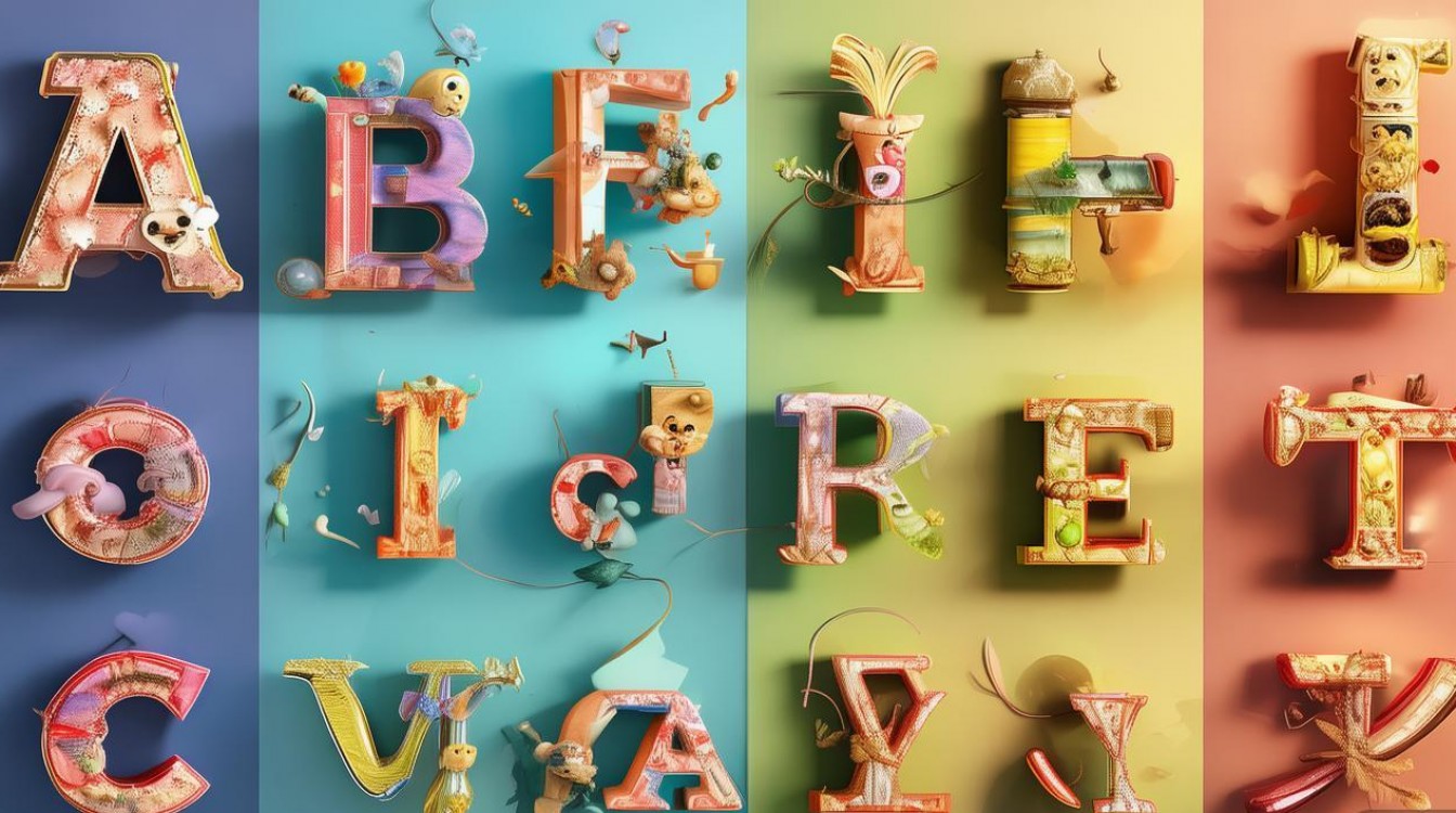 26个字母创意卡通-图1