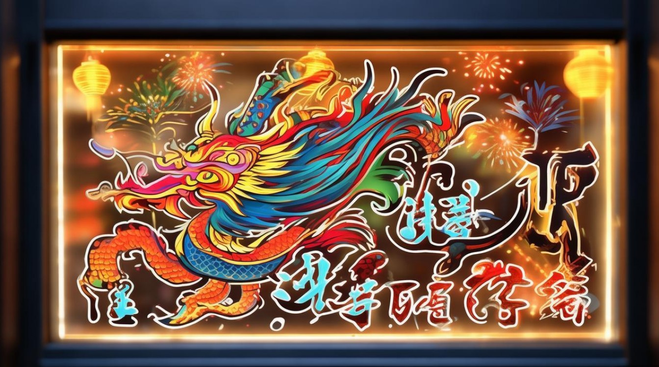 新年创意窗贴-图1