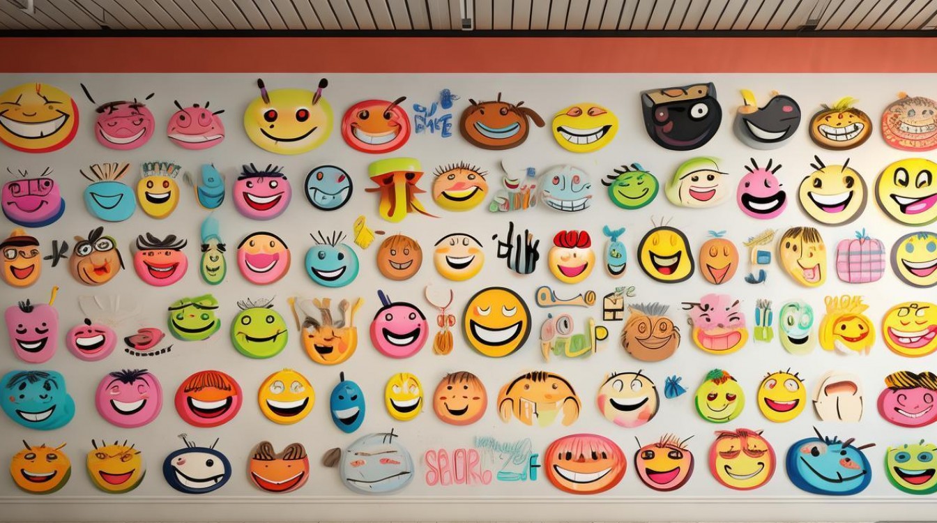 创意笑脸墙设计火了？2025最新创意笑脸墙设计图片来了！-图1