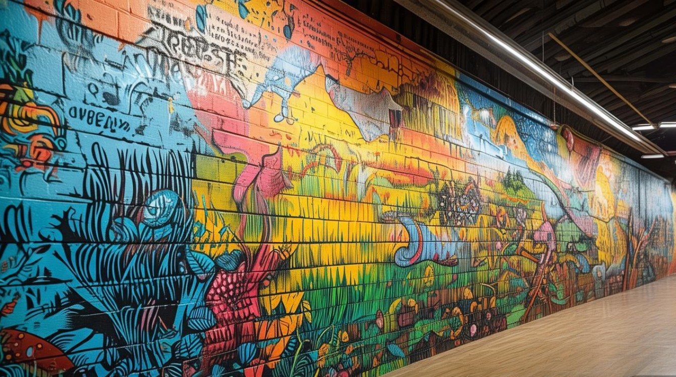 2025年创意墙绘流行趋势？手绘创意画墙还火吗？-图1