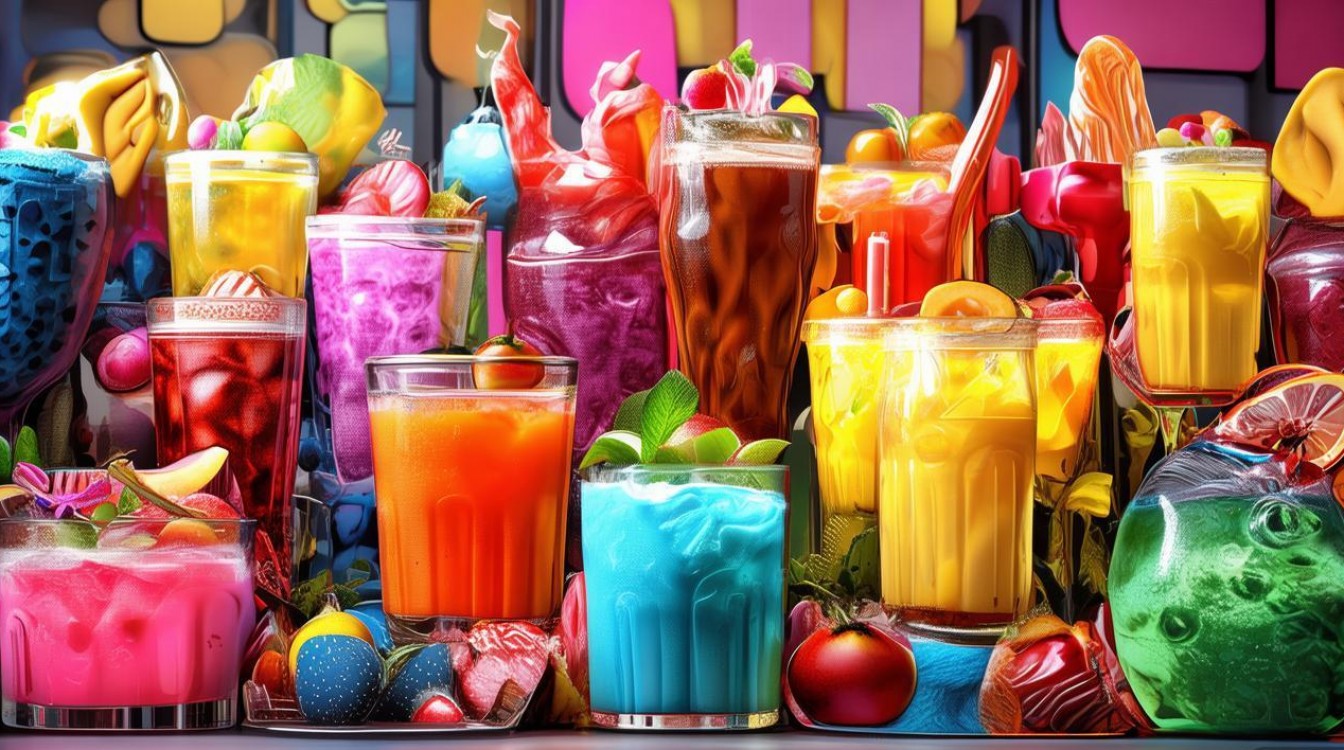 2025饮料创意广告爆款？图片大全找灵感！-图1