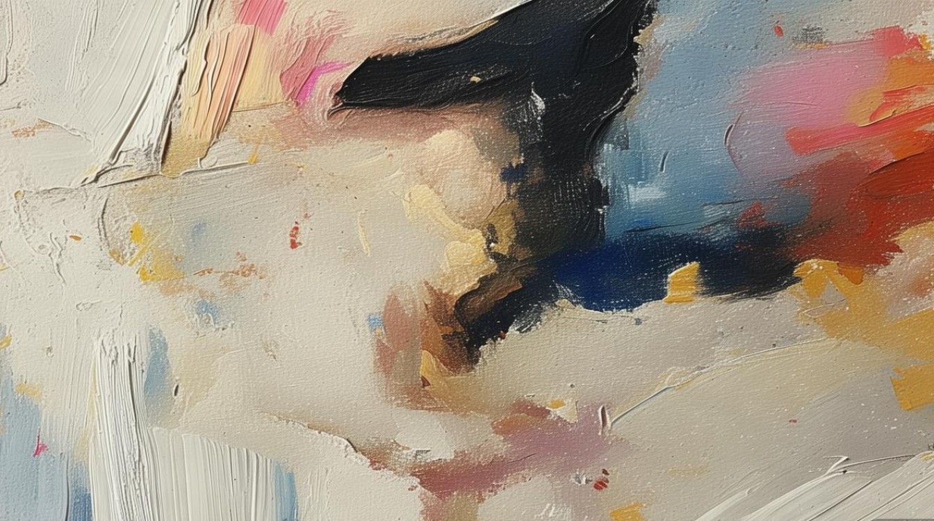 创意简约油画2025流行趋势？-图1